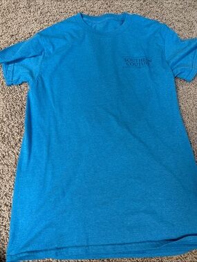 Southern Couture Women's Bright Blue Crewneck Tee